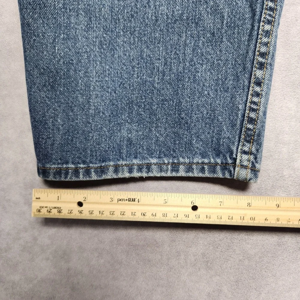 Vtg Levis 550 Relaxed Fit Jeans Mens 36‎ 38x32 Blue Medium Wash Vintage Tapered